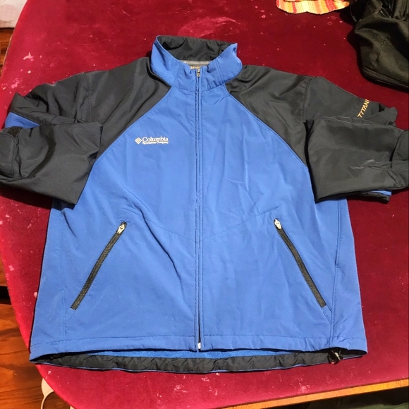 Columbia Sportswear Jacket Full Zipper Pockets Titanium - Picture 5 of 11